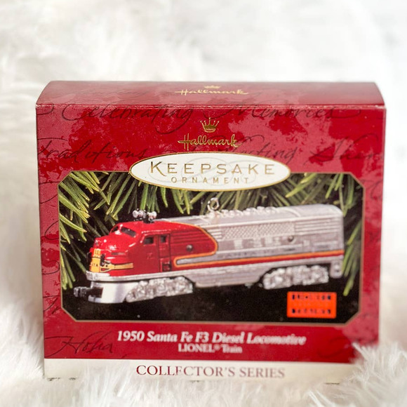 Hallmark Keepsake 1950 Santa Fe Diesel Locomotive Ornament - Picture 1 of 1